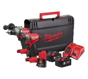 Milwaukee M18ONEPP2A-523X 18v ONEKEY Cordless Drill & Impact Driver Set - Picture 1 of 1