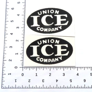 Smith Miller Union Ice truck water slide decal set with tracking - Picture 1 of 1