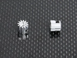 CNC Aluminum 12T Teeth Motor Pinion Gear for Engine Gears (2pcs/set) - Picture 1 of 2