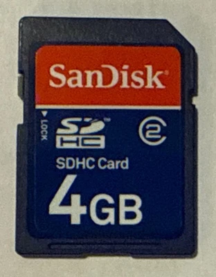 SanDisk SDHC Card 4GB SD Memory Card - Image 1 of 2