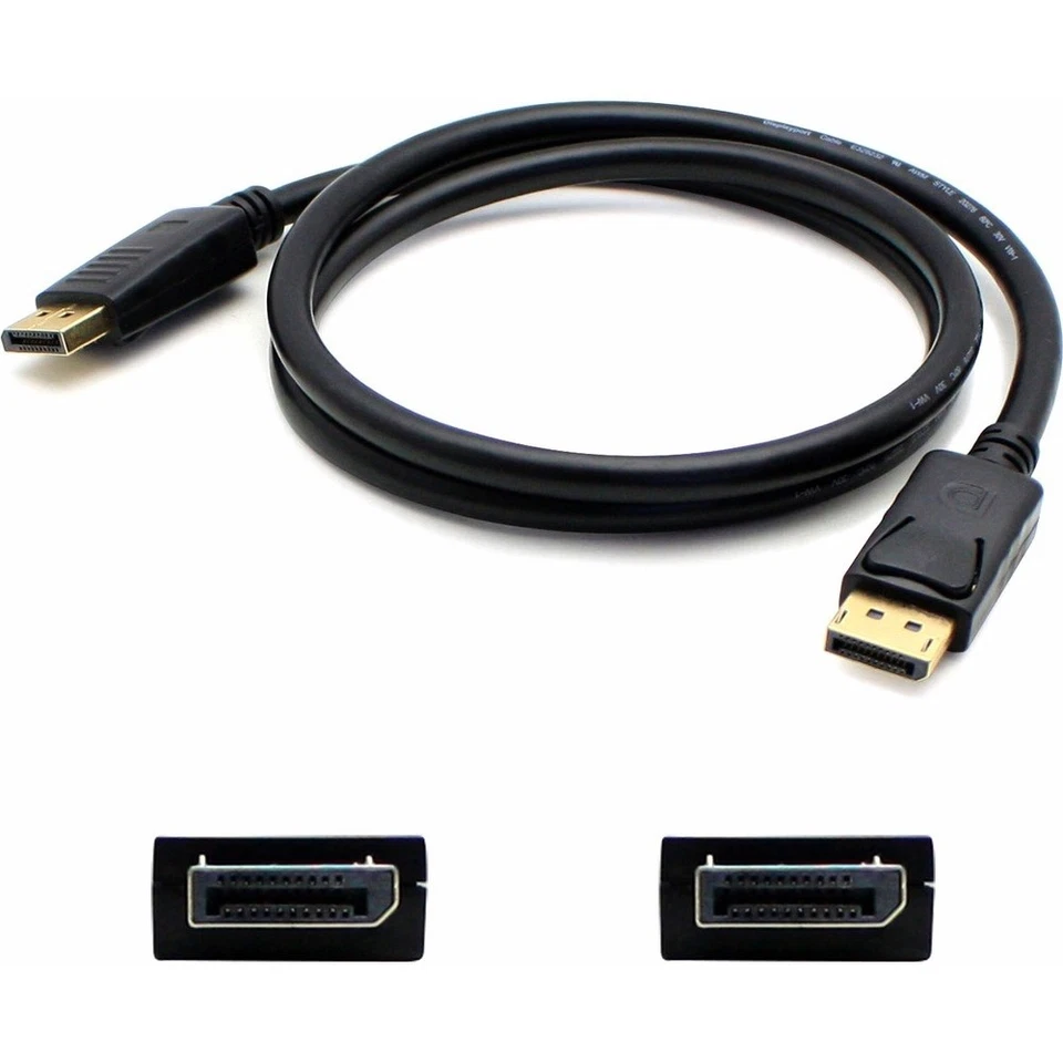 ADD-ON DISPLAYPORT10F Addon 3.05M 10.00Ft Displayport Male To Black Cable - Image 1 of 1