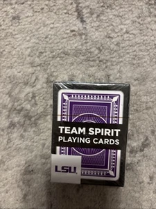 Strumpf Füller/Geschenk!! 🐯 LSU Tigers 🐯Teamgeist Spielkarten. Pokergröße - Bild 1 von 1