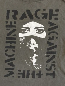 Rage Against The Machine Olive Green Small T-Shirt - Bild 1 von 7
