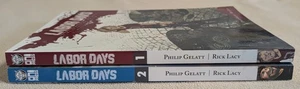 Labor Days (2008) Vol. 1 + 2 Trade Paperback TPB Lot - Oni Press - Gelatt - Lacy - Picture 1 of 6