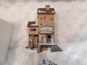 Vintage, 1993 Dept 56 Dickens 'Great Denton Mill' #5812-2, Box, Licht, funktioniert - Bild 1 von 11