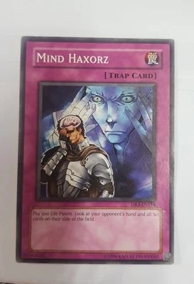 Mind Haxorz-1st Edition-Yugioh Card-Near Mint-DR3-EN114-COMMON - Image 1 of 2