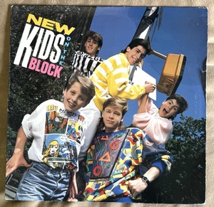 NEW KIDS ON THE BLOCK - self-titled debut album (1986) Vinyl LP Record. NM vinyl - Picture 1 of 9