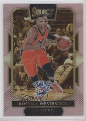 2016 Select Courtside National Convention Pink Prizm /15 Russell Westbrook #284 - Image 1 of 2
