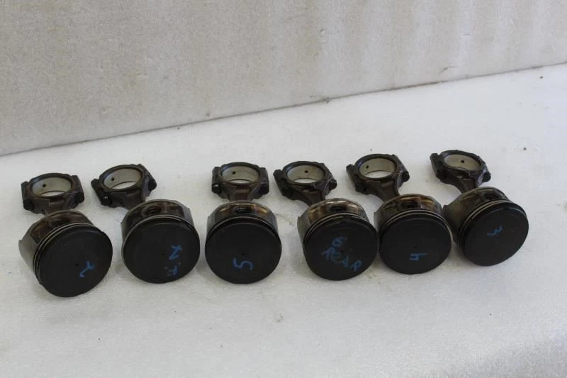 1991 1992 TOYOTA LAND CRUISER ENGINE MOTOR PISTON RODS 6 PIECES - Image 1 of 4