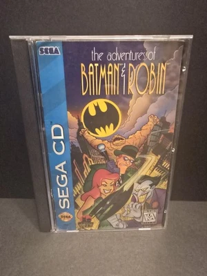 The Adventures of Batman & Robin (Sega CD, 1995) Complete CIB Registration Card - Image 1 of 4