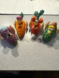 VTG 1988 McDonald's Happy Meal Toys Jim Henson's FRAGGLE ROCK Complete Set Of 4 - Picture 1 of 17