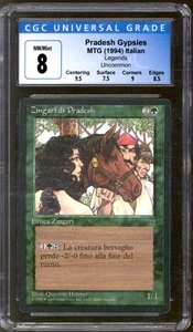 Magic MTG Legends Italian Pradesh CGC 8 DISAVOWED CARD NEAR MINT NM - Picture 1 of 2