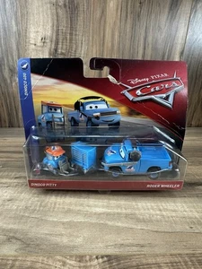 Disney Pixar Cars Dinoco Pitty & Roger Wheeler Dinoco 400 2er Pack - Bild 1 von 8