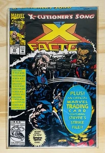 Cómics de Marvel X-FACTOR #85 de diciembre de 1992 cardados sin abrir con tarjeta coleccionable - Imagen 1 de 1
