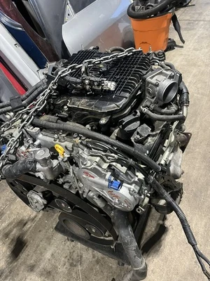 Nissan 350z G35 2007 08 6 velocidades conjunto completo del motor OEM 0929 tiene 139 k millas Foto 1 de 4