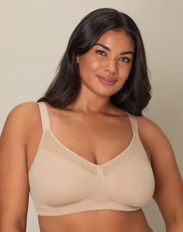 Playtex Wirefree Bra 18 Hour Smoothing Minimizer TruSUPPORT Fully adjustable - Image 1 of 4
