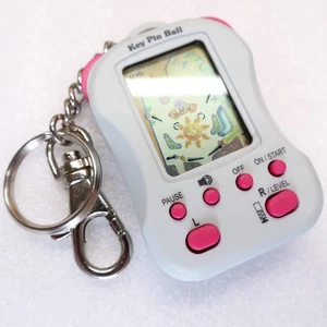 Key Pin Ball LCD Mini Game Console Game Source LSI Handheld Key Chain HG-802 - Picture 1 of 7