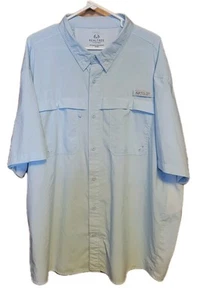 REALTREE Fishing Shirt Men’s 3XL Light Blue Button Up Outdoor Boating Fishing - Picture 1 of 8
