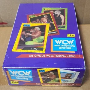 1991 Impel WCW Wrestling Superstar Trading Cards Factory Sealed Box Sting Flair - Picture 1 of 1