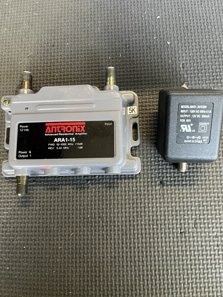 Cable TV Amplifier RRA1-10 CATV Residential Amplifier Antronix - Image 1 of 1