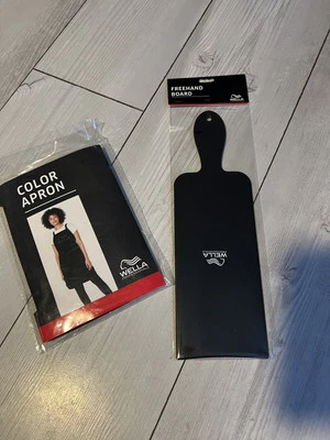 Wella Professional Hair Color Apron + Freehand Board New - Image 1 of 4