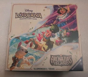 Disney Lorcana Archazia's Island Illumineer's Trove - Sellado - Nuevo de Lote Antiguo Nuevo - Imagen 1 de 3