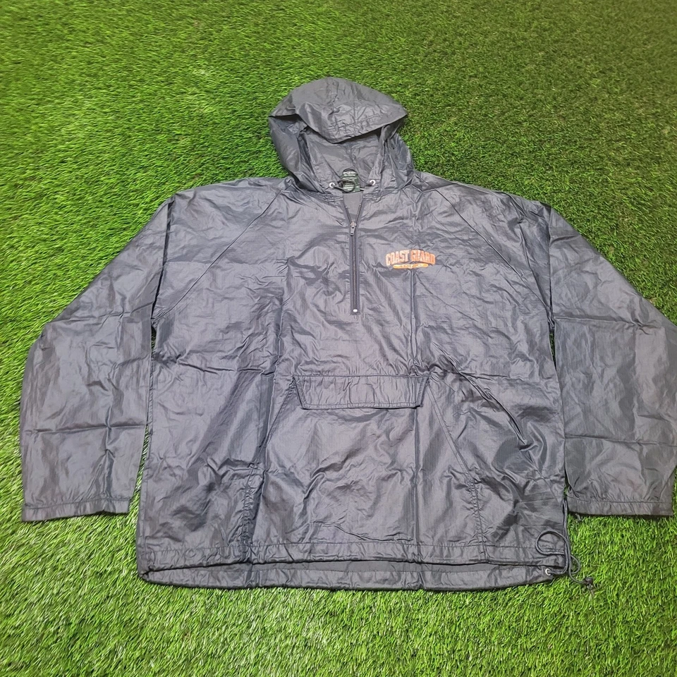 Chaqueta Pullover Anorak de Colección Años 90 Guardia Costera de Estados Unidos para Hombres XL (Se Adapta a 2XL) Gorpcore Foto 1 de 4