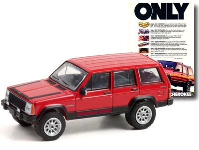 JEEP Cherokee - 1984 - red - Greenlight 1:64 - Immagine 1 di 4