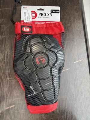 G-Form Pro-X3 trail mountain Bike Knee Guards Knee Pads Men & Women Black XXL - Image 1 of 3