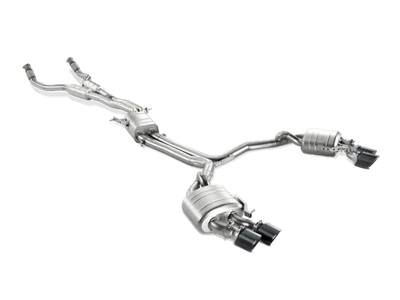 Akrapovic se adapta a 13-17 Audi S6 Avant/Limousine (C7) Evolution Line Cat Back (Titanio Foto 1 de 4