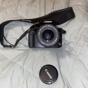Canon EOS Rebel XTI DSLR Digital Camera Working w/ Canon EF-s 18 - 50mm - Picture 1 of 9