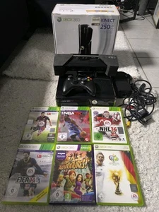 Microsoft Xbox 360 S 250GB Kinect Bundle Konsole (PAL) Inc Kinect Kamera In OVP - Bild 1 von 3