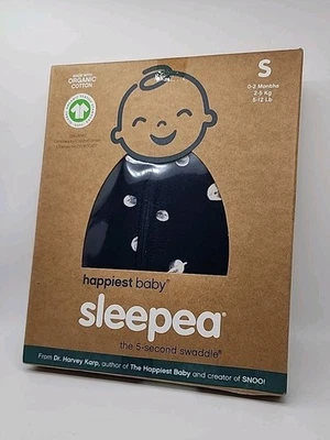 New Happiest Baby Sleepea Navy Planets, Small - Image 1 of 2
