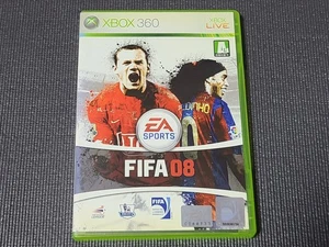 Microsoft XBOX360 FIFA08 EA Sports Retro Game Korea Version MS Console Gaming - Picture 1 of 6
