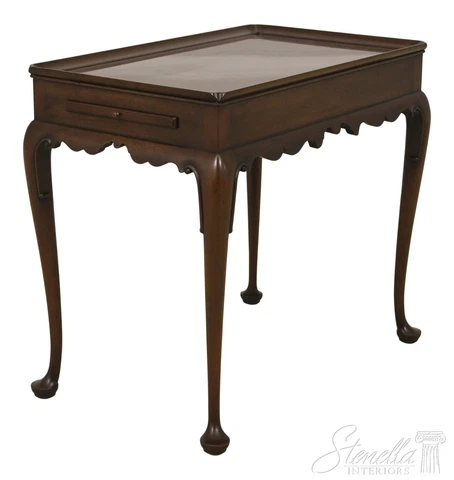53792EC: KITTINGER Colonial Williamsburg CW-8 Mahogany Tea Table Cover