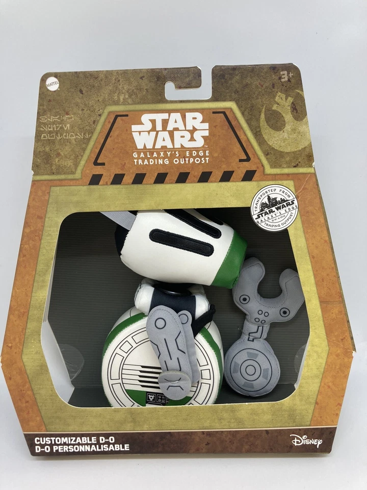 NIB Star Wars Galaxy's Edge Trading Outpost Plush Customizable D-O Ages 3+ - Image 1 of 1
