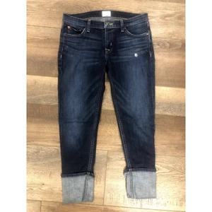 Pantalones de mezclilla ajustados al tobillo para mujer Muse recortados - talla 28 - Imagen 1 de 8