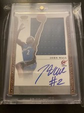 2011-12 Panini Preferred John Wall Signed Auto