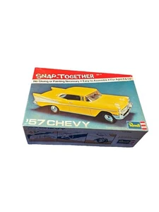 Kit de coche modelo caja abierta vintage - Revell # H-1101 - Chevy 1957 techo rígido necesita ayuda - Imagen 1 de 8