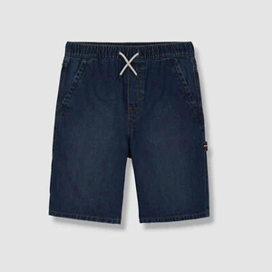 Tommy Hilfiger Kids Boy's Blue Denim Drawstring Utility Shorts Size L - Picture 1 of 2