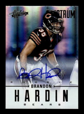 2012 Panini Absolute #108 Brandon Hardin Spectrum Gold Autographs #/299 - Image 1 of 2