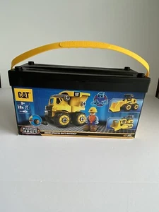 CAT Machine Maker Junior Operator Multi Machines 18 Plus Pieces Construction - Picture 1 of 12