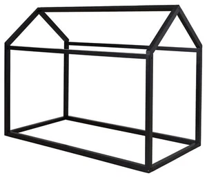 Signature Design By Ashley Flannibrook Contemporary House Bed Frame Twin Black - Picture 1 of 3