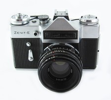 ZENIT E Reliable Russian SLR Camera EXC HELIOS-44 lens #77251573  EXC