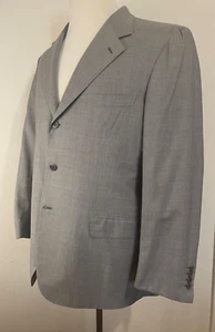 Brioni hellgrauer Super 150s 3B Anzug L 46 - Bild 1 von 8