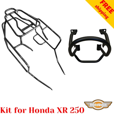 Sistema portaequipajes para Honda XR250R XR 250 Protector de faros XR250 Kit Motard Foto 1 de 4