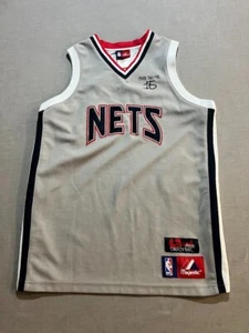 New Jersey Nets Vince Carter #15 Majestic 14/16 Boys Gray Sleeveless. - Picture 1 of 11