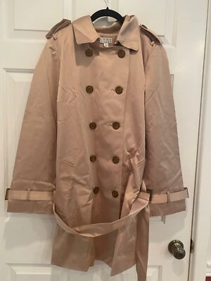 Gabardina clásica JOAN RIVERS CAQUI talla GRANDE Foto 1 de 3