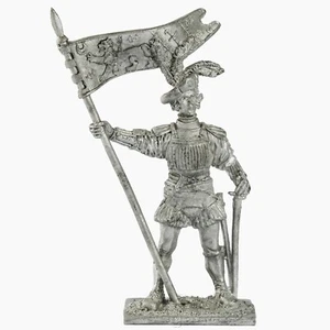 Captain of the Army Henry VIII. England, 1513. Tin Toy Soldier 54mm Figurine - Picture 1 of 3