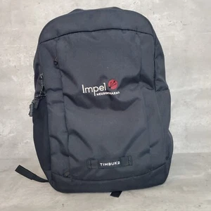 Timbuk2 Parkside Backpack Laptop Bag School Eco Black Travel Company Embroidered - Picture 1 of 13
